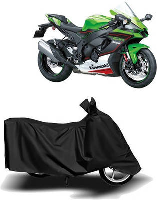 JKR Waterproof Two Wheeler Cover for Kawasaki(Ninja ZX-10R, Black)