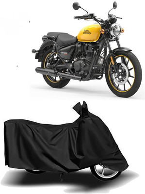 KPIND Waterproof Two Wheeler Cover for Royal Enfield(Electra 5S, Black)
