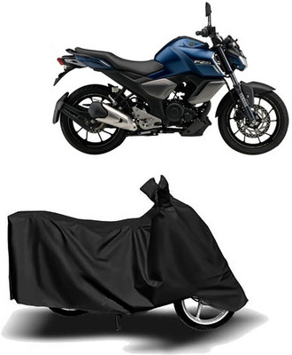Mdstar Waterproof Two Wheeler Cover for Yamaha(FZ S V3.0 FI, Black)
