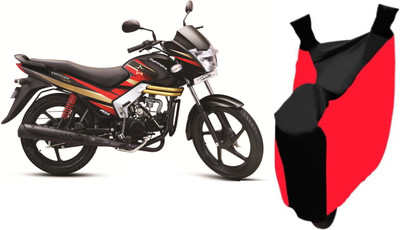 THE REAL ARV Two Wheeler Cover for Mahindra(Centuro, Red, Black)