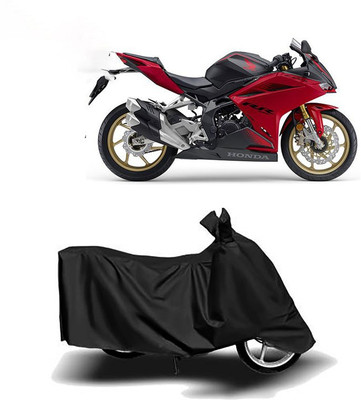 JKR Waterproof Two Wheeler Cover for Honda(CB 500, Black)