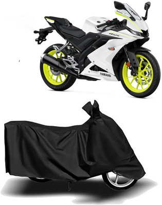 JKR Waterproof Two Wheeler Cover for Yamaha(R15 s, Black)