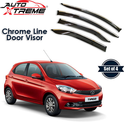 Auto Xtreme For Non-convertibles Front, Rear Wind Deflector(Tinted Tata NA)