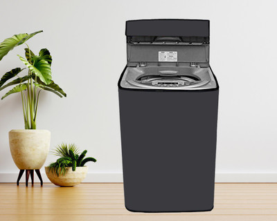 Ritik Top Loading Washing Machine  Cover(Width: 61 cm, Grey)