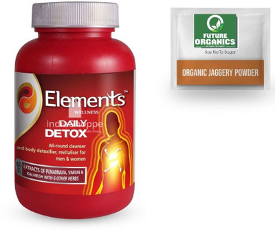 Elements WeIIness Elements Daily Detox - Ayush Certified with Jaggery(100 g)
