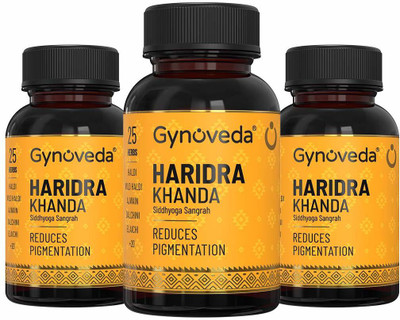 Gynoveda Anti Pigmentation Ayurvedic Tablets, 720 | Remove Tan, Dark Spots(Pack of 3, 720 Tablets)