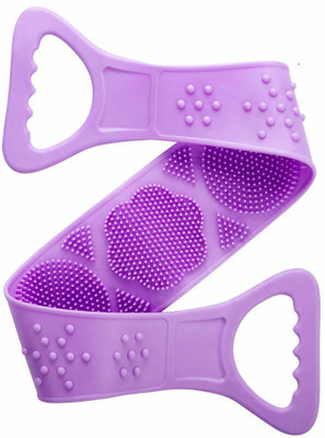 SWISS WONDER Extra Long Silicone Back Exfoliating Scrubber for Shower-24FR
