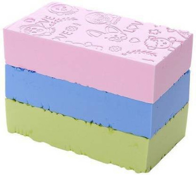 AARADHYAM Sponge For Body Exfoliating Ultra Soft Sponge pack-3