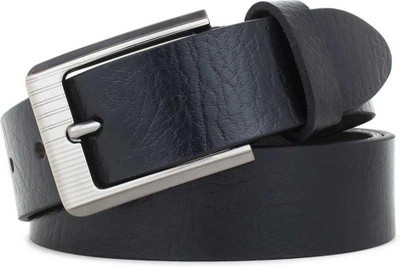 KAEZRI Men Evening, Party, Formal, Casual Black Genuine Leather Belt