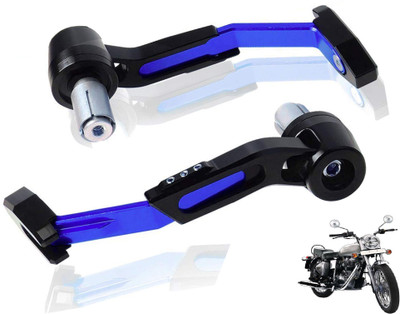 Shopland Brake Clutch Lever Guard For Electra Twin Spark Bike Crash Guard(Royal Enfield)