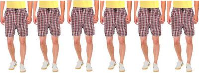 Tritika Checkered Men Boxer