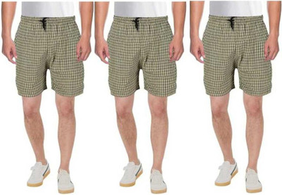 Tritika Checkered Men Boxer