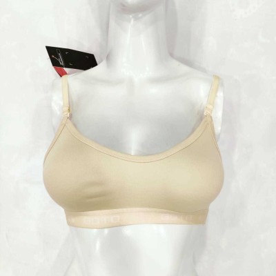 GOTO Women Sports Lightly Padded Bra(White)