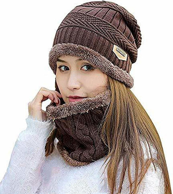 Atipriya Solid Beanie Cap