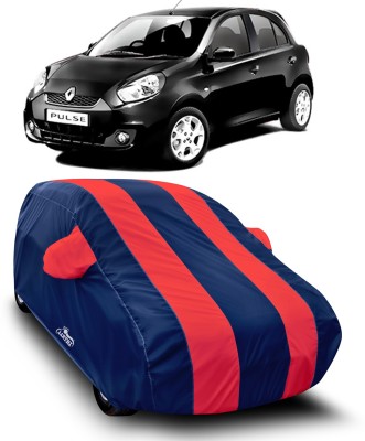 VITSOA Car Cover For Renault Pulse (With Mirror Pockets)(Red)