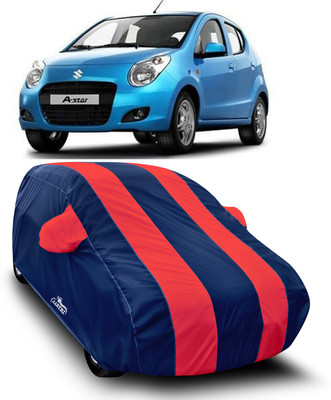 XAFO Car Cover For Maruti Suzuki A-Star (With Mirror Pockets)(Red)