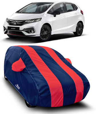 XAFO Car Cover For Honda Jazz (With Mirror Pockets)(Red)