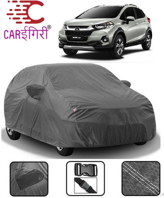 Carigiri Car Cover For Honda WR-V (With Mirror Pockets)(Grey)