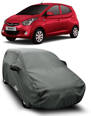 XAFO Car Cover For Hyundai Eon (With Mirror Pockets)(Grey)
