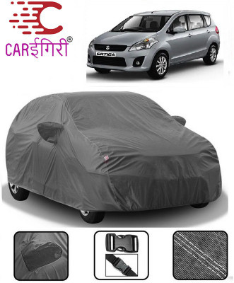 Carigiri Car Cover For Maruti Suzuki Ertiga (With Mirror Pockets)(Grey, For 2015, 2016, 2017 Models)