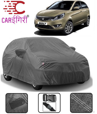 Carigiri Car Cover For Tata Bolt (With Mirror Pockets)(Grey)