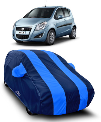 XAFO Car Cover For Maruti Suzuki Ritz (With Mirror Pockets)(Blue)