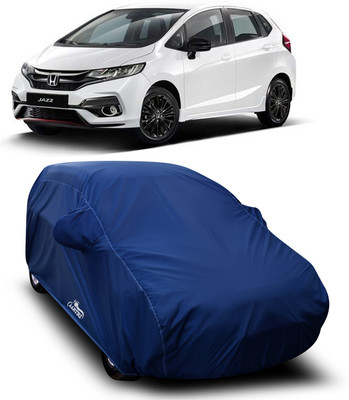 XAFO Car Cover For Honda Jazz (With Mirror Pockets)(Blue)