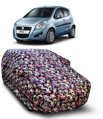 XAFO Car Cover For Maruti Suzuki Ritz (With Mirror Pockets)(Multicolor)