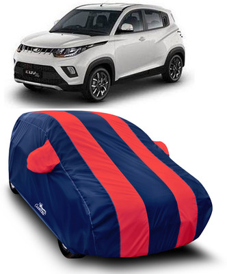 XAFO Car Cover For Mahindra KUV100 (With Mirror Pockets)(Red)