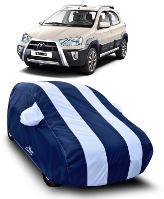 XAFO Car Cover For Toyota Etios Cross (With Mirror Pockets)(White)