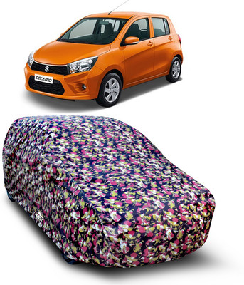 XAFO Car Cover For Maruti Suzuki Celerio (With Mirror Pockets)(Multicolor)