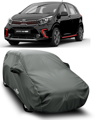 XAFO Car Cover For Kia Picanto (With Mirror Pockets)(Grey)