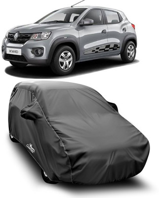 XAFO Car Cover For Renault Kwid (With Mirror Pockets)(Grey)