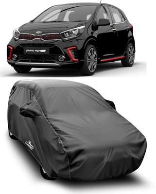 XAFO Car Cover For Kia Picanto (With Mirror Pockets)(Grey)