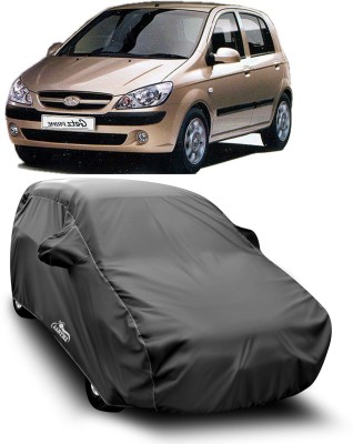 VITSOA Car Cover For Hyundai Getz (With Mirror Pockets)(Grey)