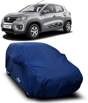 XAFO Car Cover For Renault Kwid (With Mirror Pockets)(Blue)