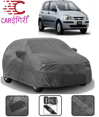 Carigiri Car Cover For Hyundai Getz (With Mirror Pockets)(Grey)