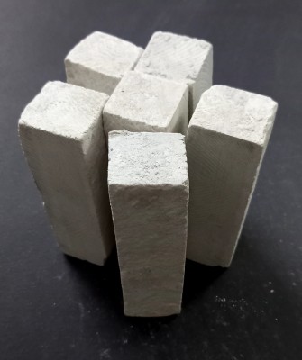 Autoprofile Natural Limestone Blocks Writing Slate Chalk Pencil(8 Sticks)