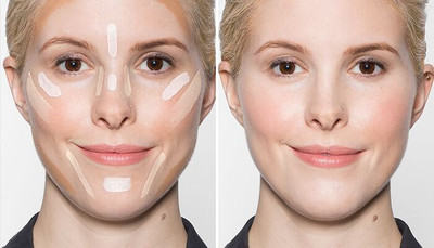 Emijun 3D Highlighter and Contour Stick Highlighter Concealer(BEIGE, 8 g)