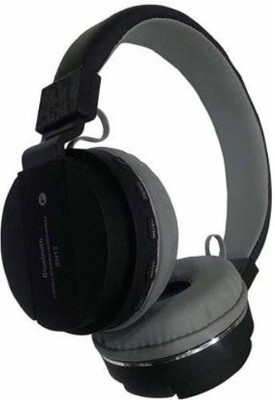 GUGGU YGI_639H_SH12 Over the head Bluetooth Headset Bluetooth(Black, On the Ear)