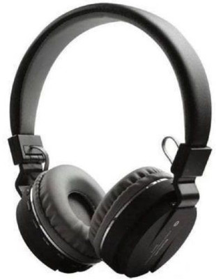 GUGGU VGK_522N_SH12 Over the head Bluetooth Headset Bluetooth(Black, On the Ear)