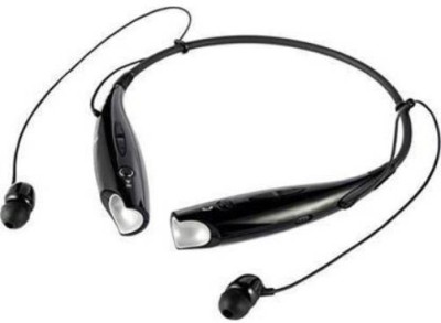 ROAR WKI_417E_HBS 730 Neck Band Bluetooth Headset Bluetooth Headset(Black, In the Ear)