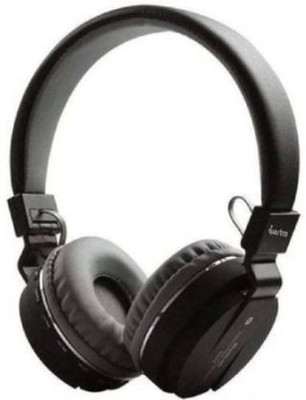 GUGGU TGG_546F_SH12 Over the head Bluetooth Headset Bluetooth(Black, On the Ear)