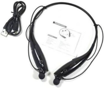 GUGGU TGG_720M_HBS 730 Neck Band Bluetooth Headset Bluetooth Headset(Black, In the Ear)