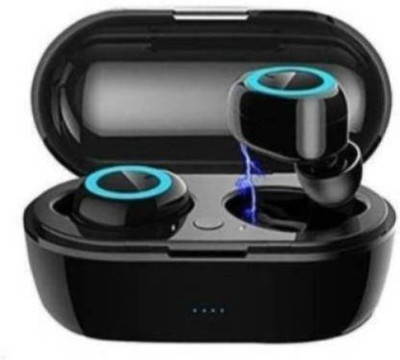 GUGGU VTK_681F_TWS 2 Wireless Earbuds Bluetooth Headset Bluetooth(Black, True Wireless)