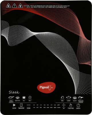 Pigeon by Stovekraft RAPIDO Induction Cooktop  (Black, Touch Panel)