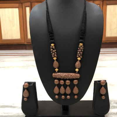 Lisma Fashion Terracotta Multicolor Jewellery Set(Pack of 1)