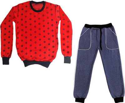 KAVYA Boys & Girls Casual Sweatshirt Track Pants(Multicolor)