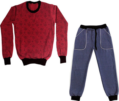 KAVYA Boys & Girls Casual Sweatshirt Track Pants(Multicolor)
