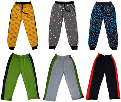 IndiWeaves Track Pant For Boys & Girls(Multicolor, Pack of 6)